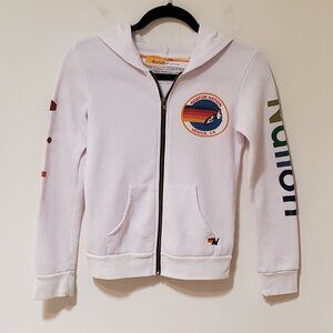 Aviator Nation Vintage White Hoodie